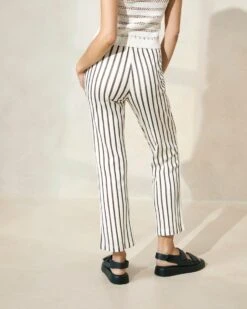 Loeffler Randall Alex Brown Striped Pant -Loeffler Randall Store ALEX JE BROST 037copy 0aac19c9 a9be 47b2 a82d 0a6c2f4829c4