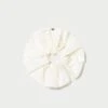 Loeffler Randall Astrid Cream Oversized Scrunchie 1 Loeffler Randall Astrid Cream Oversized Scrunchie -Loeffler Randall Store ASTRID MO CREAM 1