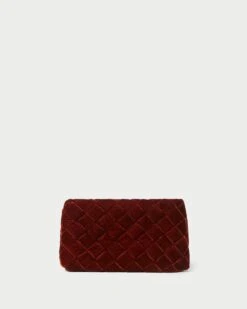 Loeffler Randall Aviva Sienna Woven Puff Clutch