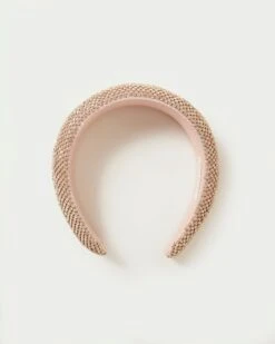 Loeffler Randall Bellamy Peach Diamanté Headband