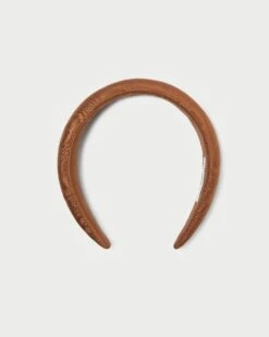 Loeffler Randall Bellamy Nutmeg Moiré Headband