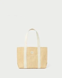 Loeffler Randall Bennett Natural Raffia Medium Tote