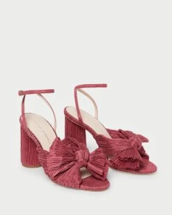 Loeffler Randall Camellia Tea Rose Bow Heel 10 Loeffler Randall Camellia Tea Rose Bow Heel -Loeffler Randall Store CAMELLIA PLFA TEARO 4