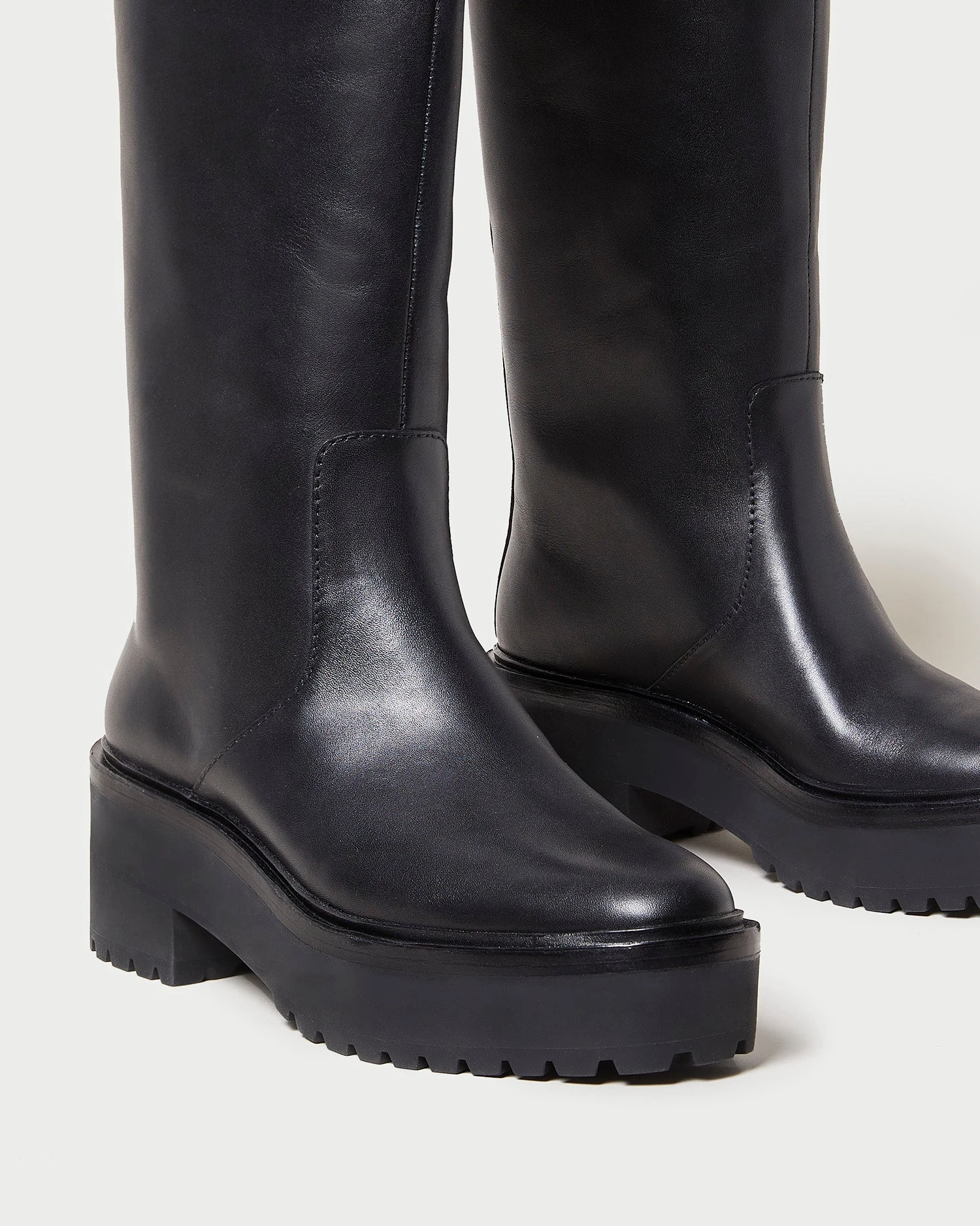 Loeffler Randall Carlee Black Tall Lug Boot 5 Loeffler Randall Carlee Black Tall Lug Boot - Image 3