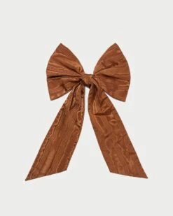 Loeffler Randall Cherie Nutmeg Oversized Hair Bow