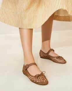 Loeffler Randall Chiara Cacao Mary Jane 11 Loeffler Randall Chiara Cacao Mary Jane -Loeffler Randall Store CHIARA CR CACAO 005copy