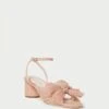 Loeffler Randall Dahlia Beauty Pleated Bow Heel 2 Loeffler Randall Dahlia Beauty Pleated Bow Heel -Loeffler Randall Store DAHLIA PLFA BEATY 1