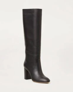 Loeffler Randall Goldy Black Tall Boot
