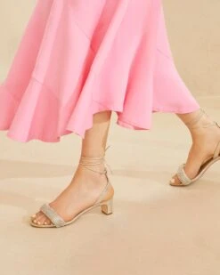 Loeffler Randall Jackie Cappuccino Mid Heel Sandal 11 Loeffler Randall Jackie Cappuccino Mid Heel Sandal -Loeffler Randall Store JACKIE SKS CAPPU 041copy 1