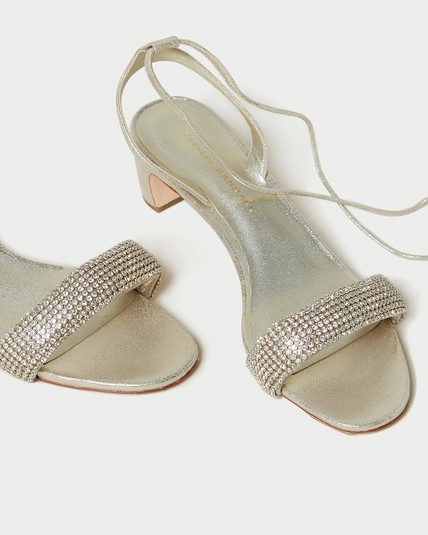 Loeffler Randall Jackie Cappuccino Mid Heel Sandal 5 Loeffler Randall Jackie Cappuccino Mid Heel Sandal - Image 3