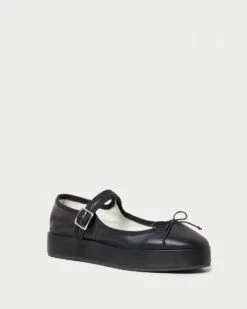 Loeffler Randall Leah Black Platform Mary Jane