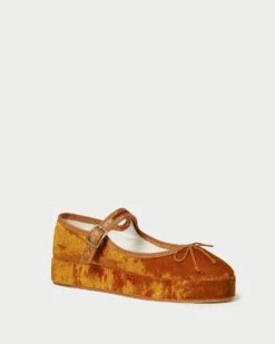Loeffler Randall Leah Ochre Platform Mary Jane