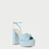 Loeffler Randall Roz Light Denim Knot Platform -Loeffler Randall Store ROZ DEN LTDEN 1 1